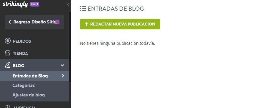 null blog strikingly